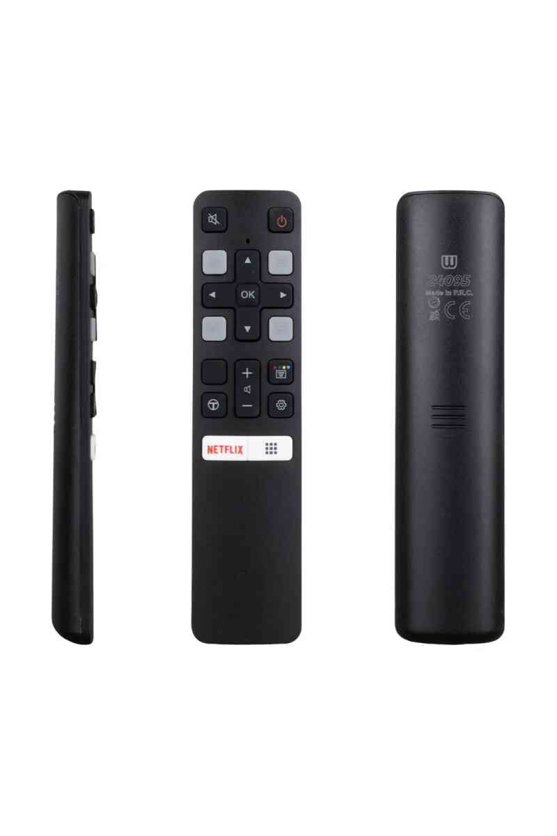 Weko Tcl RC 802V FMR1 Netflix Tuşlu 50'' - 55'' Android Akıllı Lcd Led Tv Kumanda (Ses Komutsuz) - Görsel 1