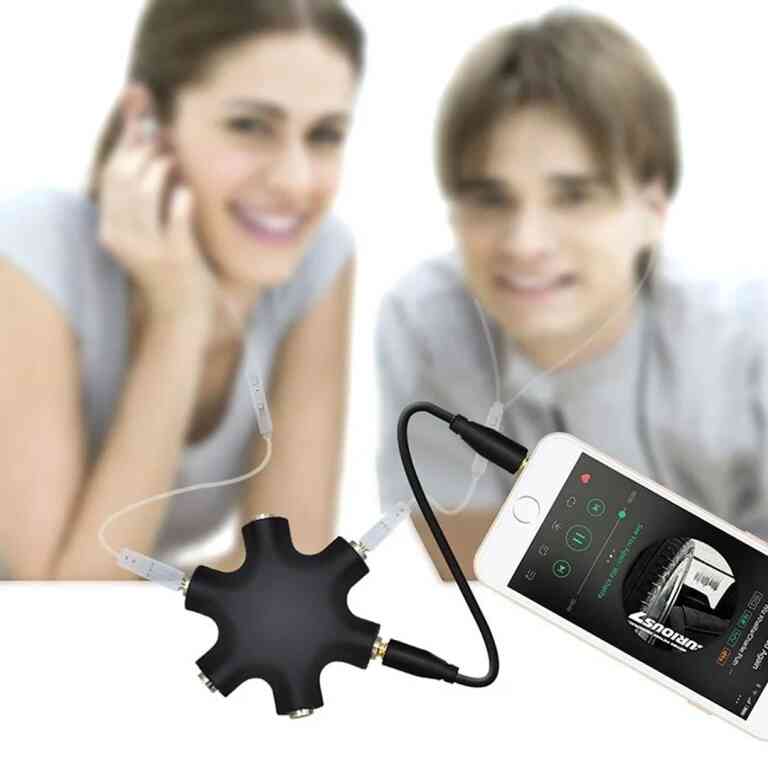 PowerMaster PM-24172 6'LI 3.5mm Stereo AUX Çoklayıcı - Görsel 3