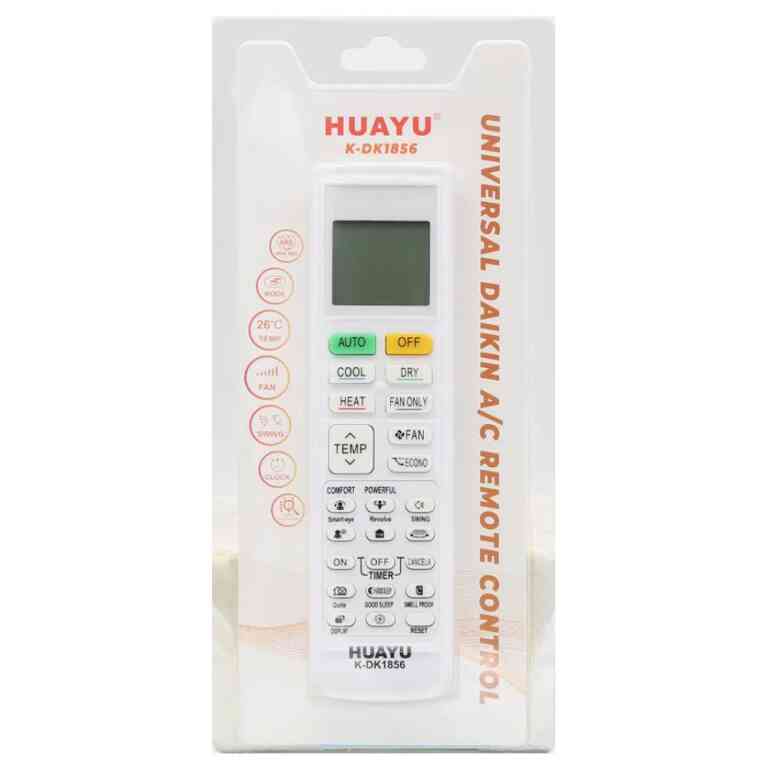 Huayu K-DK1856 Daikin Tüm Modeller Akıllı Universal Klima Kumandası - Görsel 2