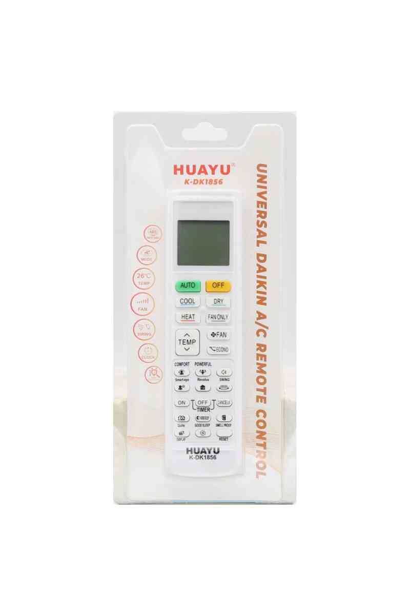 Huayu K-DK1856 Daikin Tüm Modeller Akıllı Universal Klima Kumandası - Görsel 2