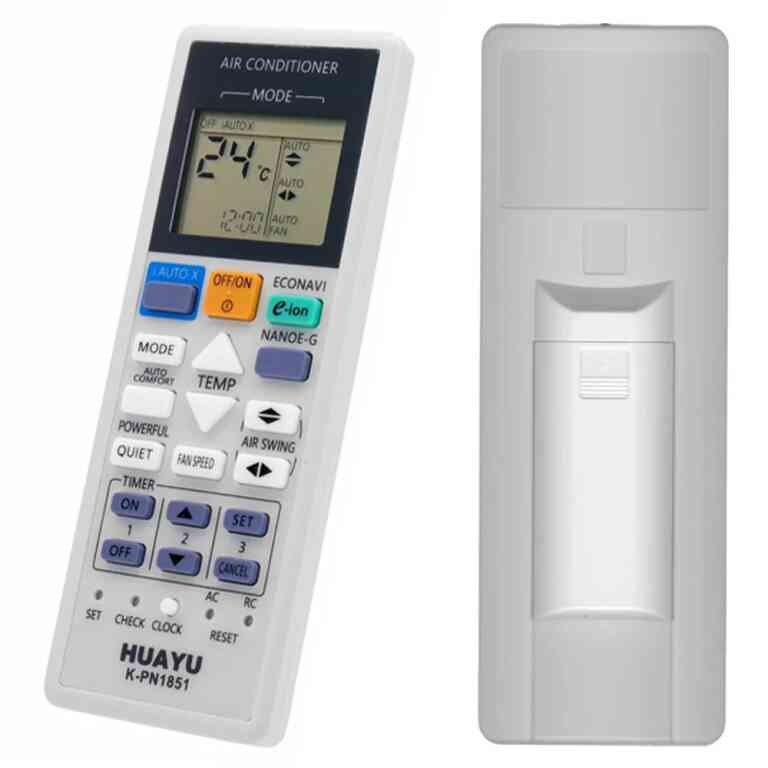 Huayu K-PN1851 Universal AC Panasonic Klima Kumandası - Görsel 2