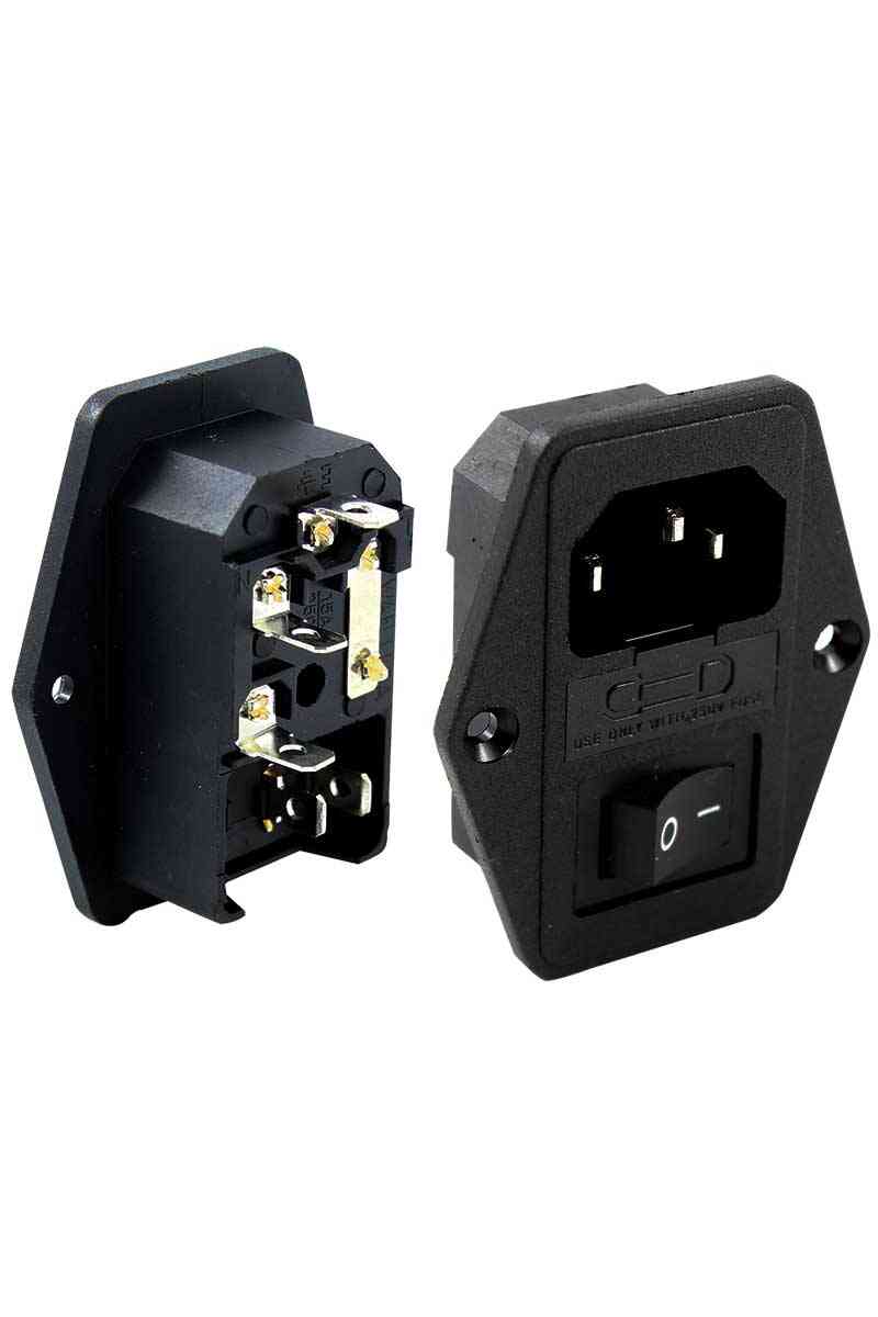 PowerMaster C7 Dişi Fiş Şase Anahtarlı Kulaklı (IC-214) - Görsel 1