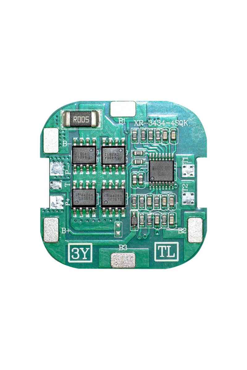 Daly DL-6752 4S 14.8 Volt 8 Amper 18650 Şarj-Deşarj Koruma Devresi Kartı - Görsel 1