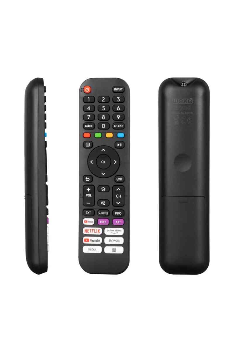 Awox EN2J30H Netflix-YouTube-Prime Video Tuşlu Android Lcd Led Tv Kumanda - Görsel 1