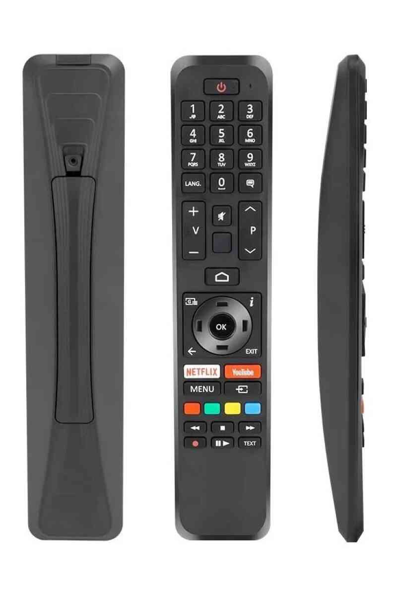 Vestel 30107407 RC43160N Netflix-Youtube- Tuşlu Ses Komutsuz Lcd-Led Tv Kumanda - Görsel 1