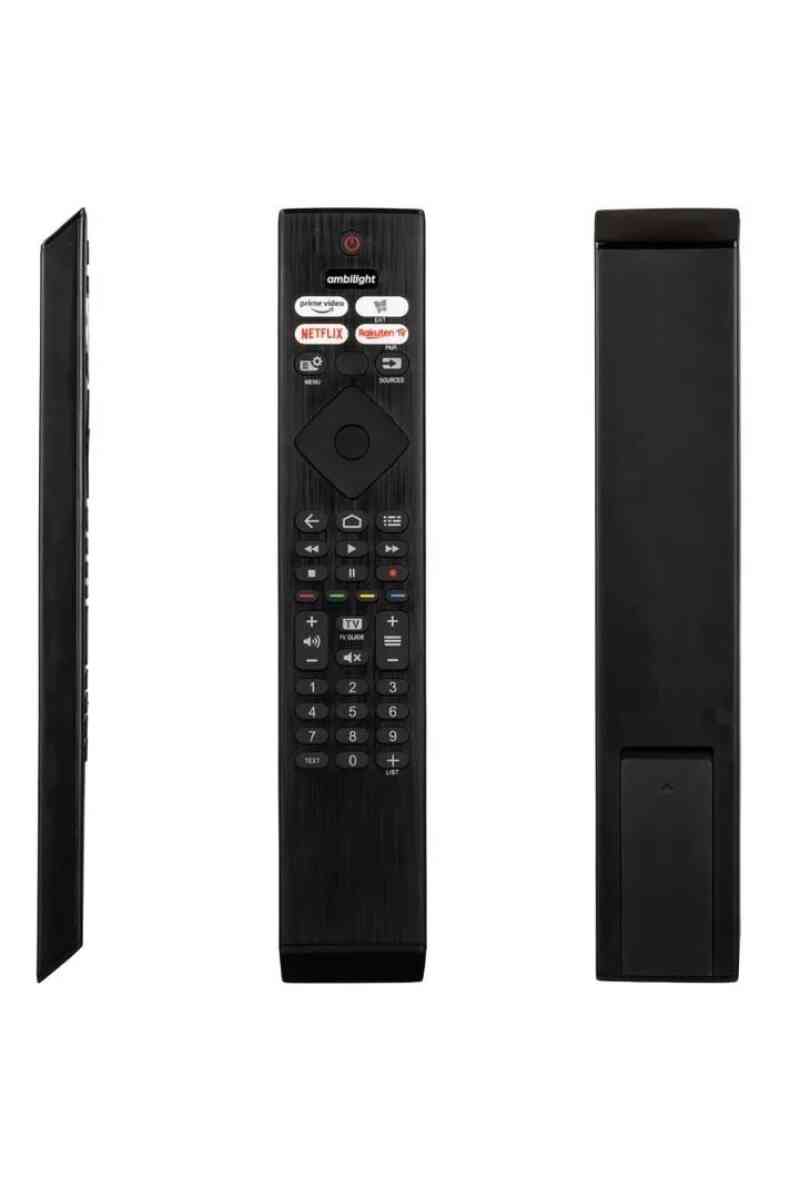 Philips PH-V4 Netflix-Rakuten TV-Prime Video Tuşlu Ses Komutsuz Lcd Led Tv Kumanda - Görsel 1