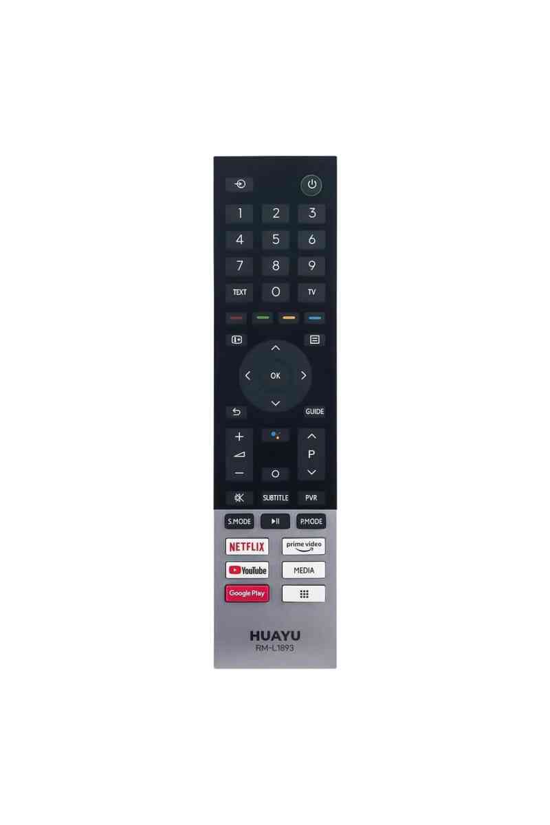 Huayu RM-L1893 Toshiba Universal Ses Komutsuz Lcd Led Tv Kumanda - Görsel 1