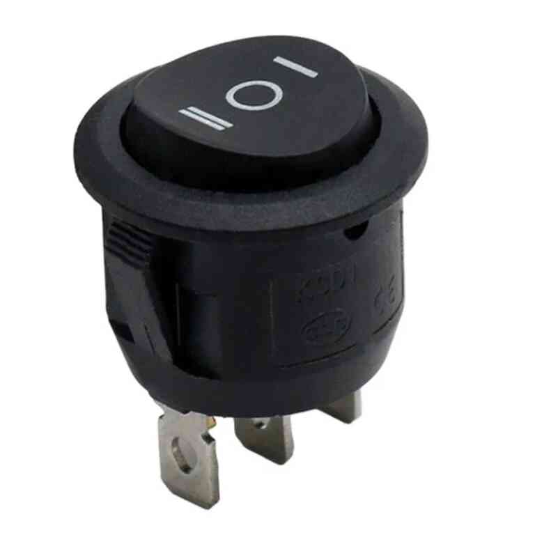 Powermaster PM-31598 Üç Konumlu 1.0.2 Işıksız Yuvarlak Anahtar - Görsel 3