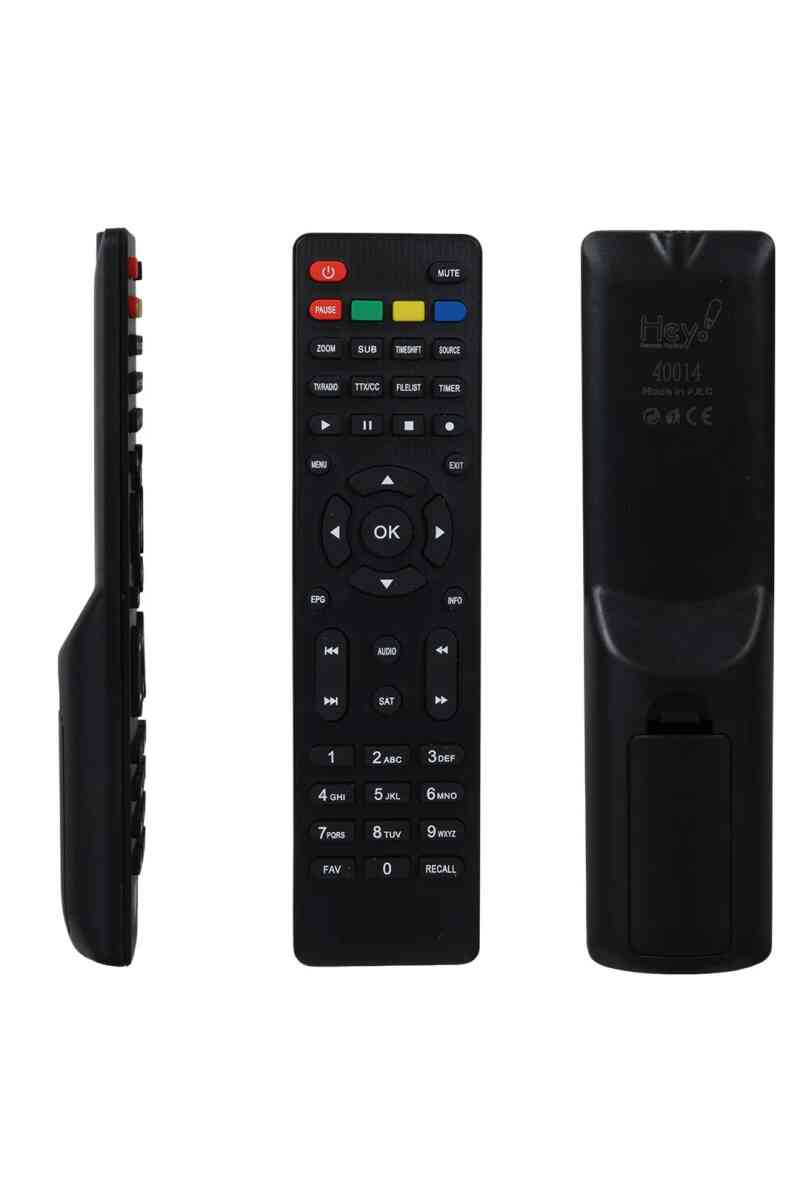 Mersat Star - Yumatu HD - Citybox HD - Mersat Marginal Uydu Kumandası (Pause Tuşu Kırmızı) - Görsel 1