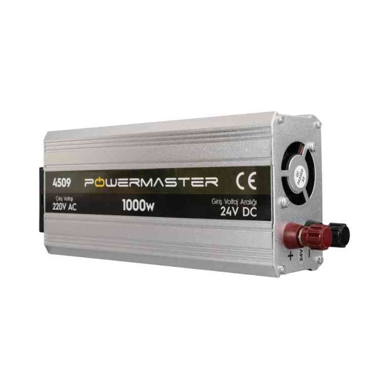 PowerMaster PM-4509 24 Volt - 1000 Watt Modifiye Sinüs İnverter - Görsel 2