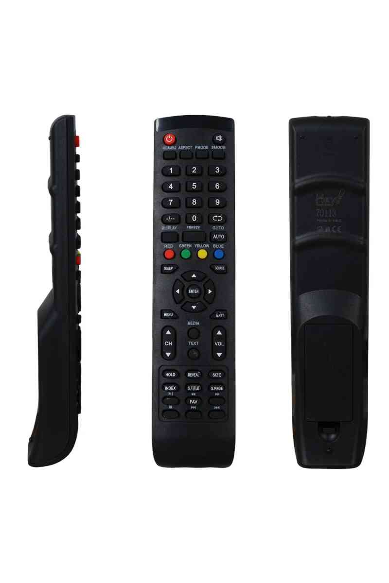 Nordmende - Sanyo Küçük Kalıp LCD LED TV Kumandası - Görsel 1
