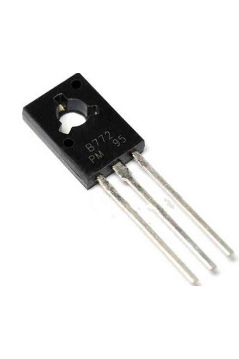 2SB 772 TO-126 Transistör - Görsel 1