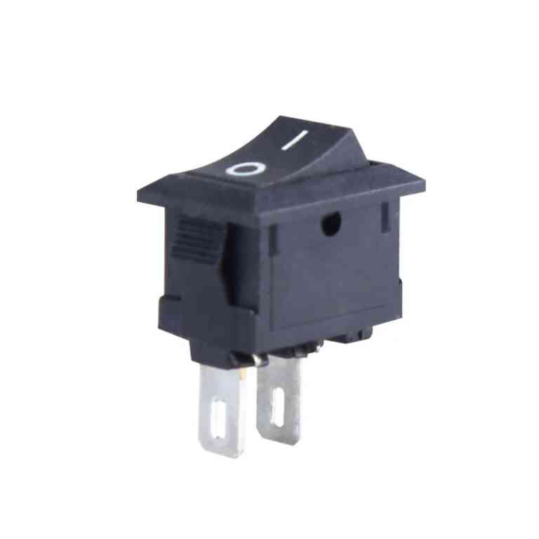 TK 91 IC-120 Yükseltici Anahtarı 2 Pin Siyah 3Amper - 250Volt - Görsel 3