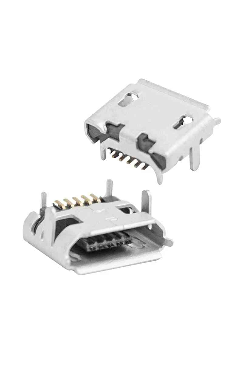 IC-266A-1 Micro USB 4 Şaseli Pinli - Görsel 1