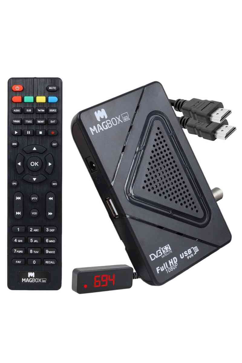 Magbox Homebox Full HD Uydu Alıcısı 4000 Kanal TKGS / Youtube / USB Destekli (Uzatma Display Gözlü) - Görsel 1