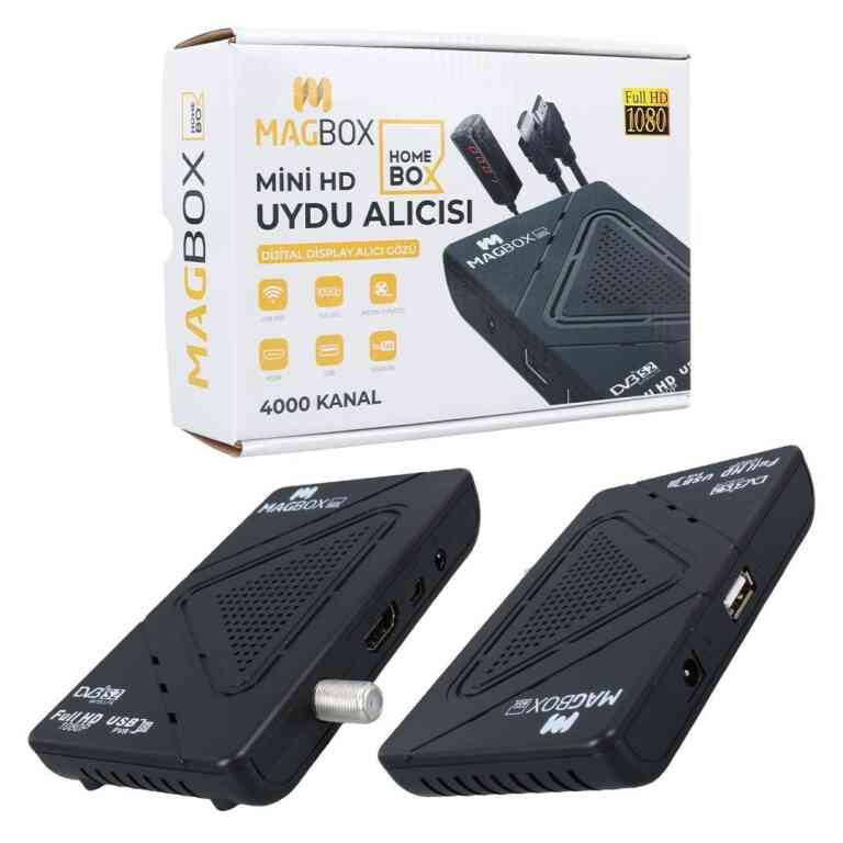 Magbox Homebox Full HD Uydu Alıcısı 4000 Kanal TKGS / Youtube / USB Destekli (Uzatma Display Gözlü) - Görsel 2