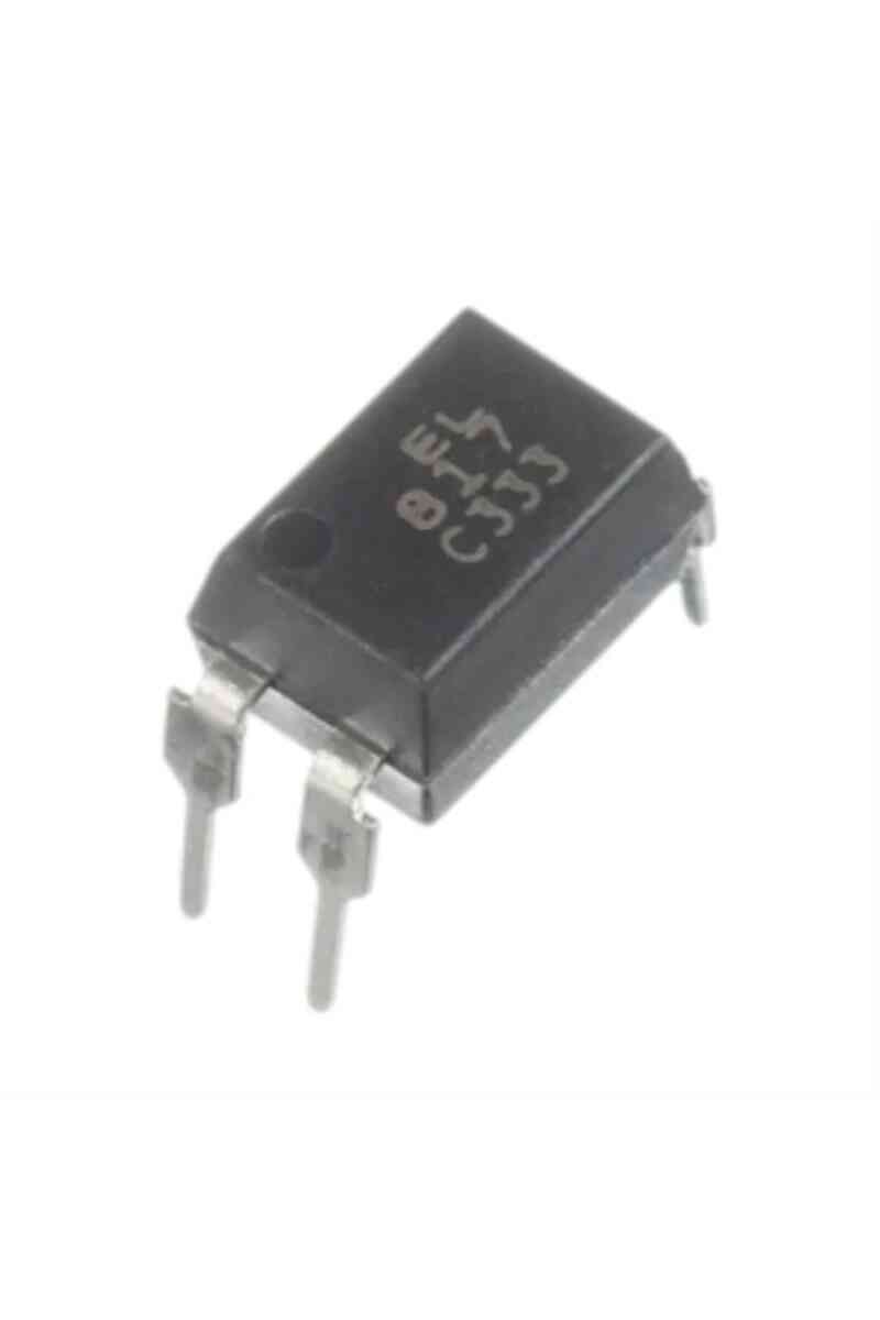 PC 817 DIP-4 Optokuplor Entegre devre - Görsel 1