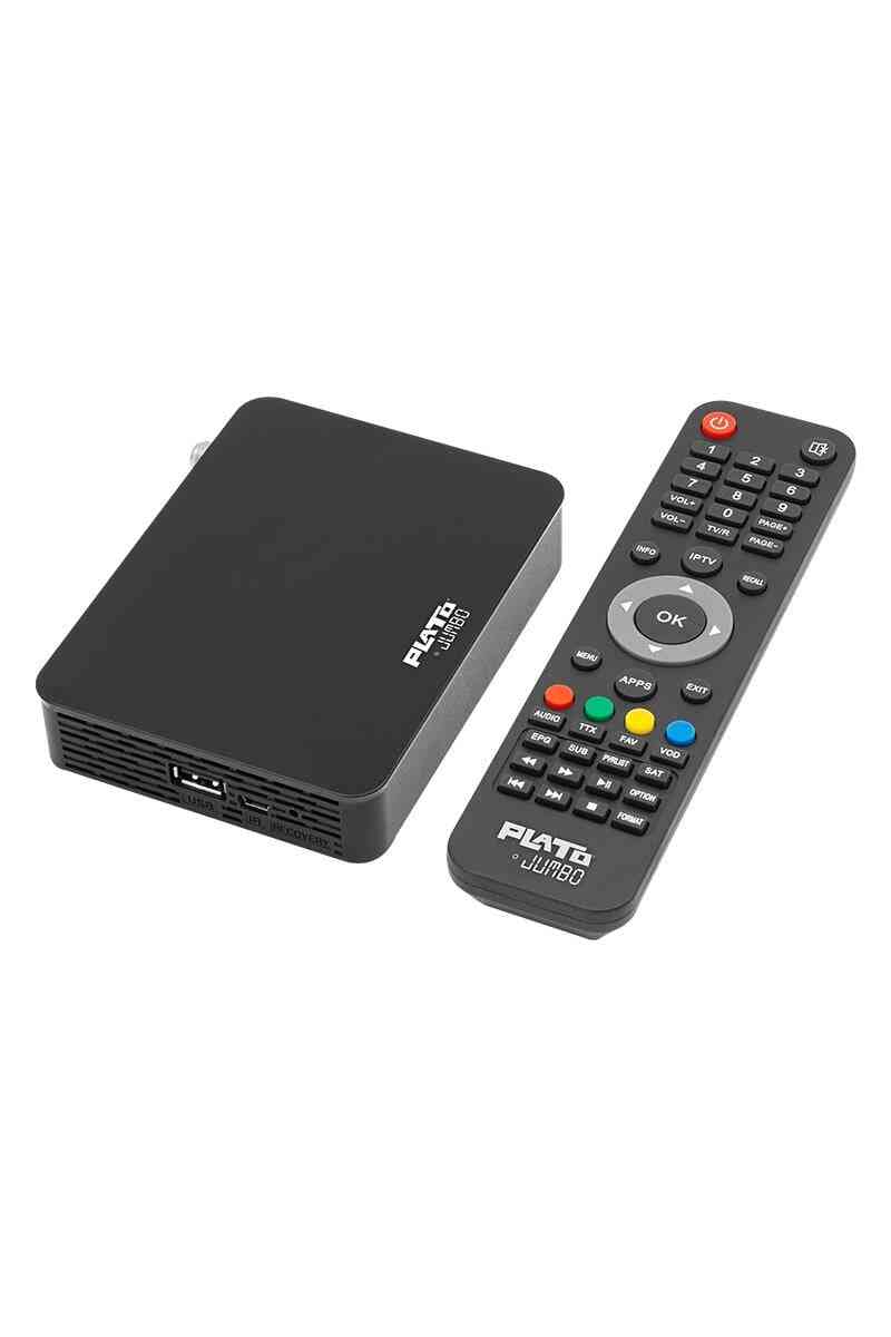 Plato Jumbo Linux Tabanlı Ethernet Girişli IP TV Uydu Alıcısı - Görsel 1