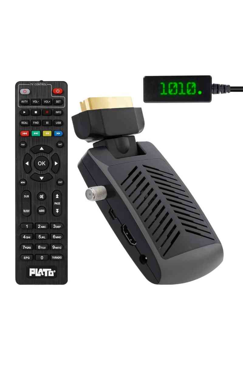 Plato Multi Mini Scart HD Uydu Alıcısı - Görsel 1