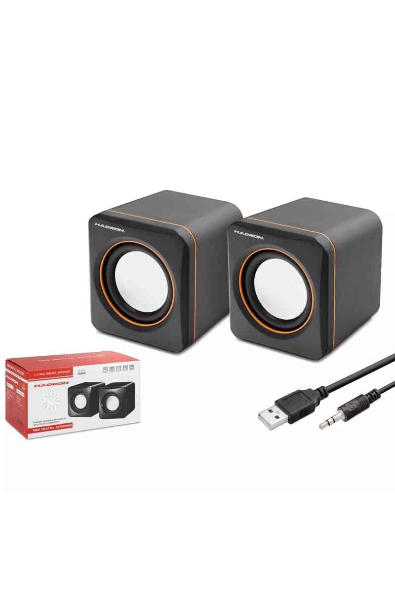Hadron Hd6049 Bi̇lgi̇sayar Hoparlörü 1.1 Si̇yah - Görsel 1