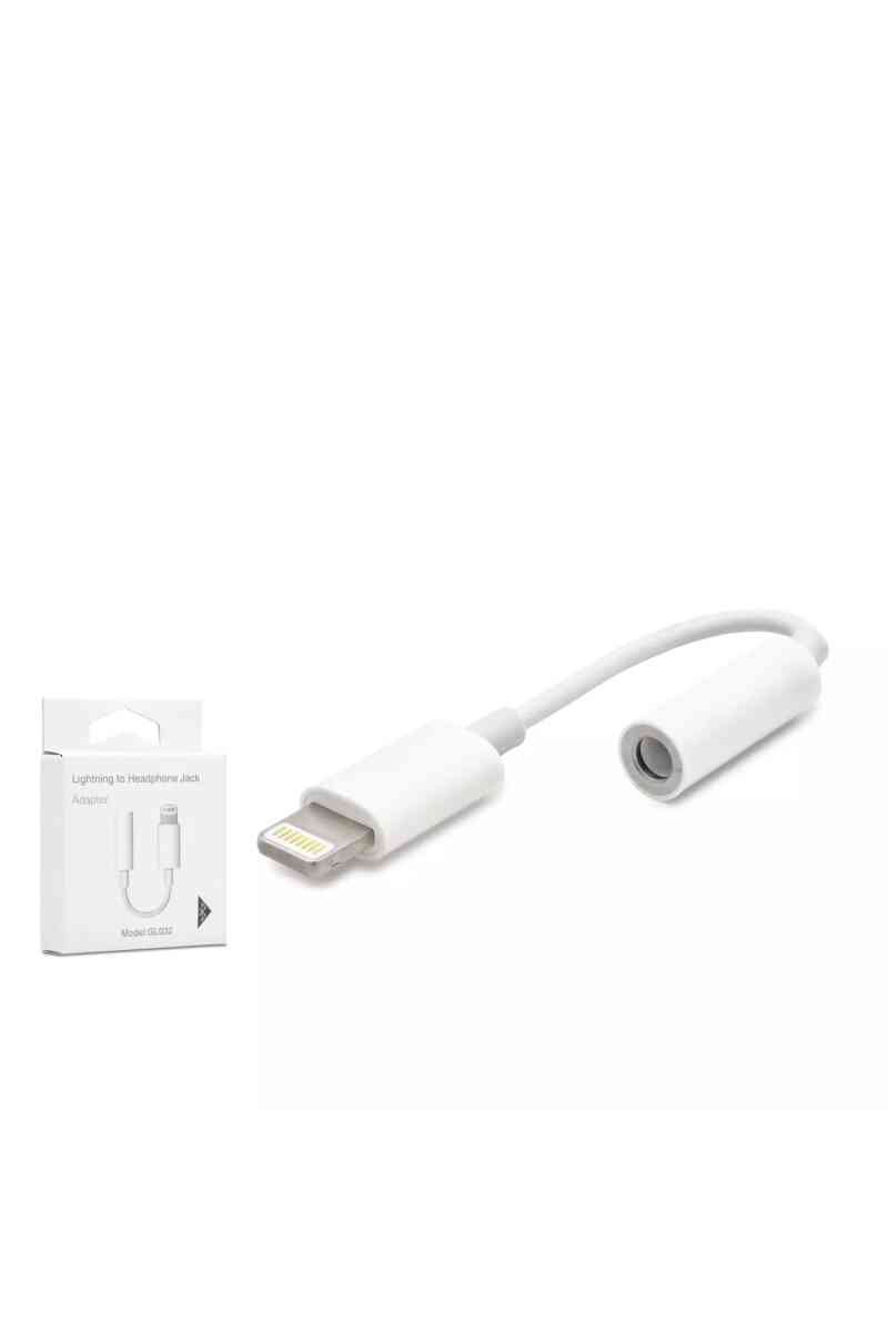 Hadron Hdx1003 Lightning (m) To Aux3.5 (f) Adaptör Otg (bluetooth) Beyaz - Görsel 1