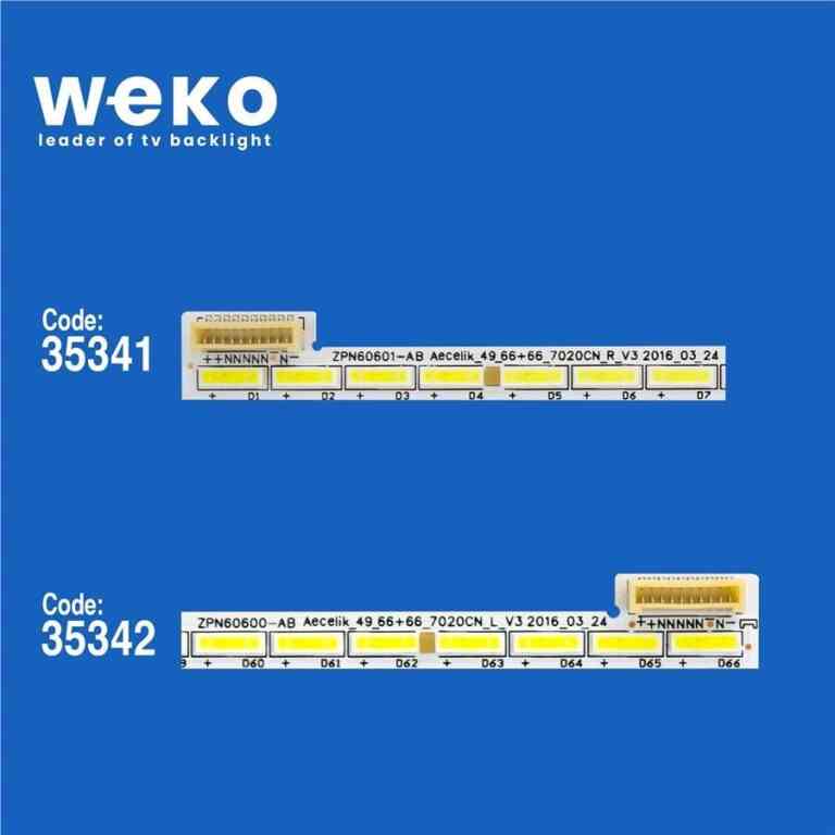 Arçelik A49L 9672 5B 49'' inç10 2 Adet Tv Led Bar - Görsel 3