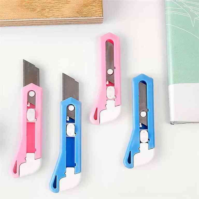 Powermaster PM-24784 Çelik Bıçaklı Mini Tekli Falçata Maket Bıçağı - Görsel 2