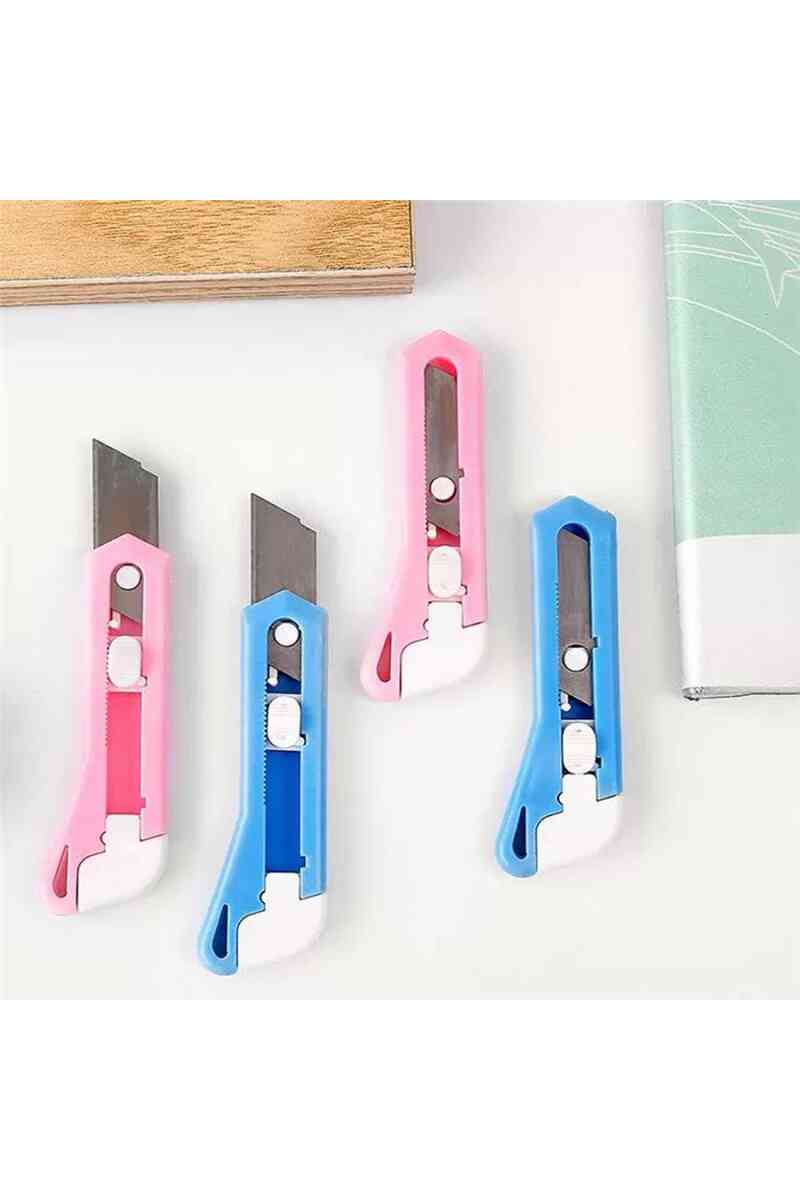 Powermaster PM-24784 Çelik Bıçaklı Mini Tekli Falçata Maket Bıçağı - Görsel 2