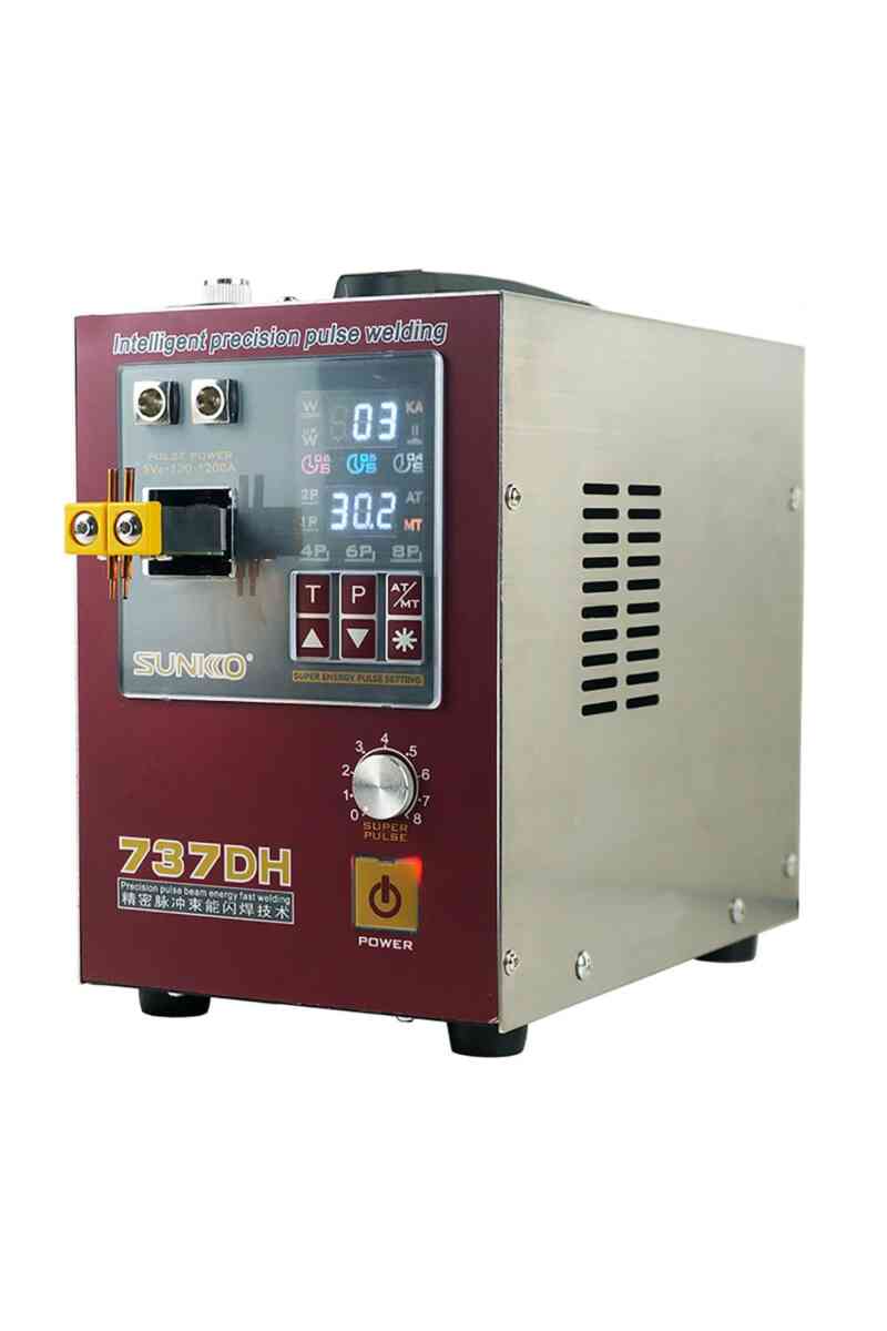 Sunkko 737DH 220V 4.3KW Pil Punta Kaynak Makinesi - Görsel 1