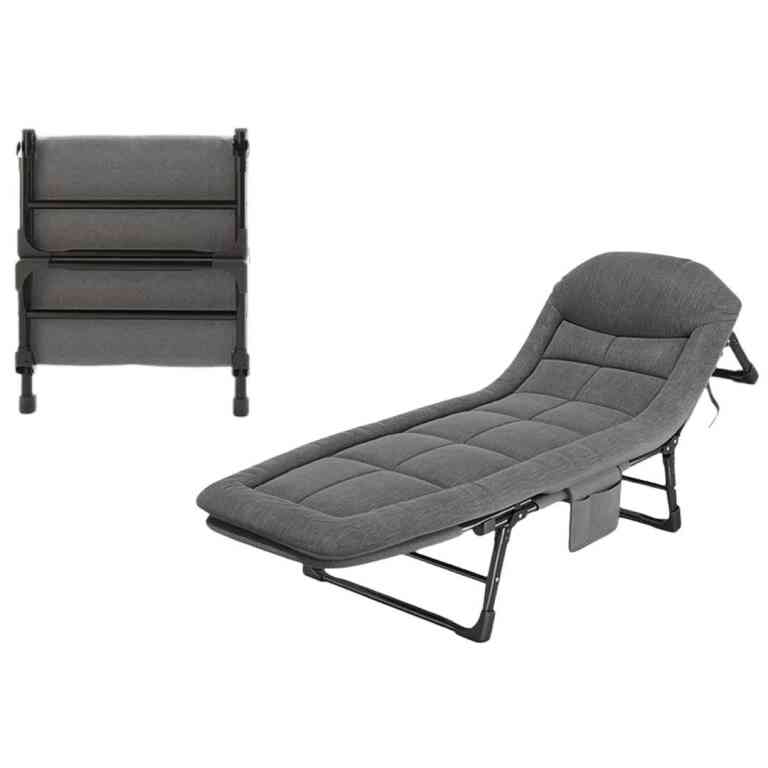 Sunup SN-26975 Taşınabilir Ayarlanabilir 5 Kademe Sünger Kamp Yatak Şezlong (Kazayağı) - Görsel 3