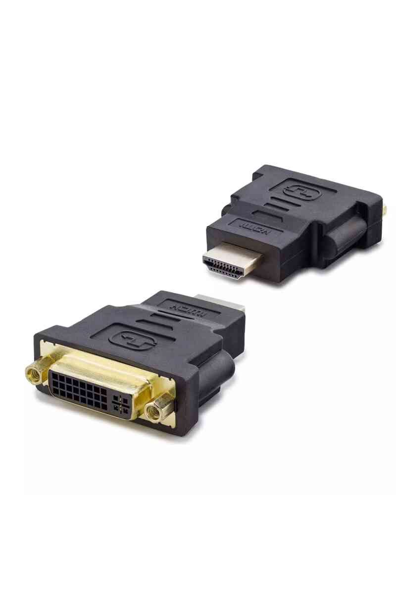 Hadron Hdx1255 Hdmi (m) To Dvi (f) Adaptör 24+5 Si̇yah - Görsel 1