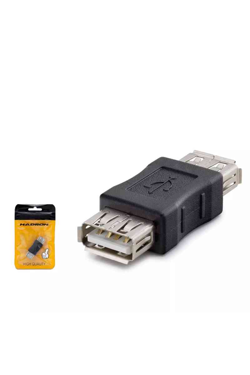 Hadron Hdx1322 Usb (f) To Usb (f) Adaptör Si̇yah - Görsel 1