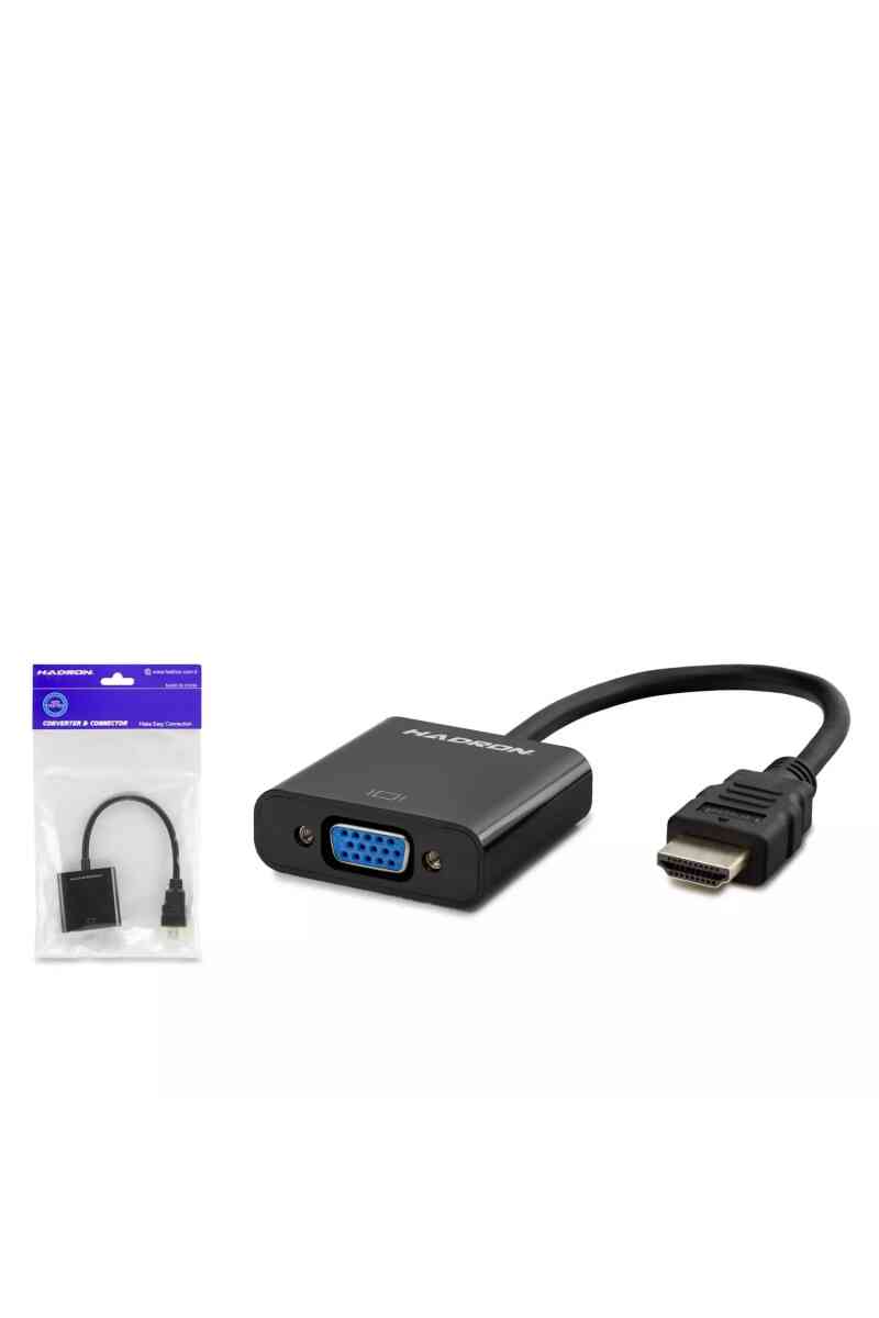 Hadron Hdx2020 Hdmi To Vga Adaptör - Görsel 1