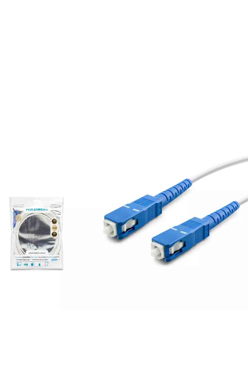 Hadron Hdx5572 Fiber Optical Kablo 1.5m Beyaz - Görsel 1
