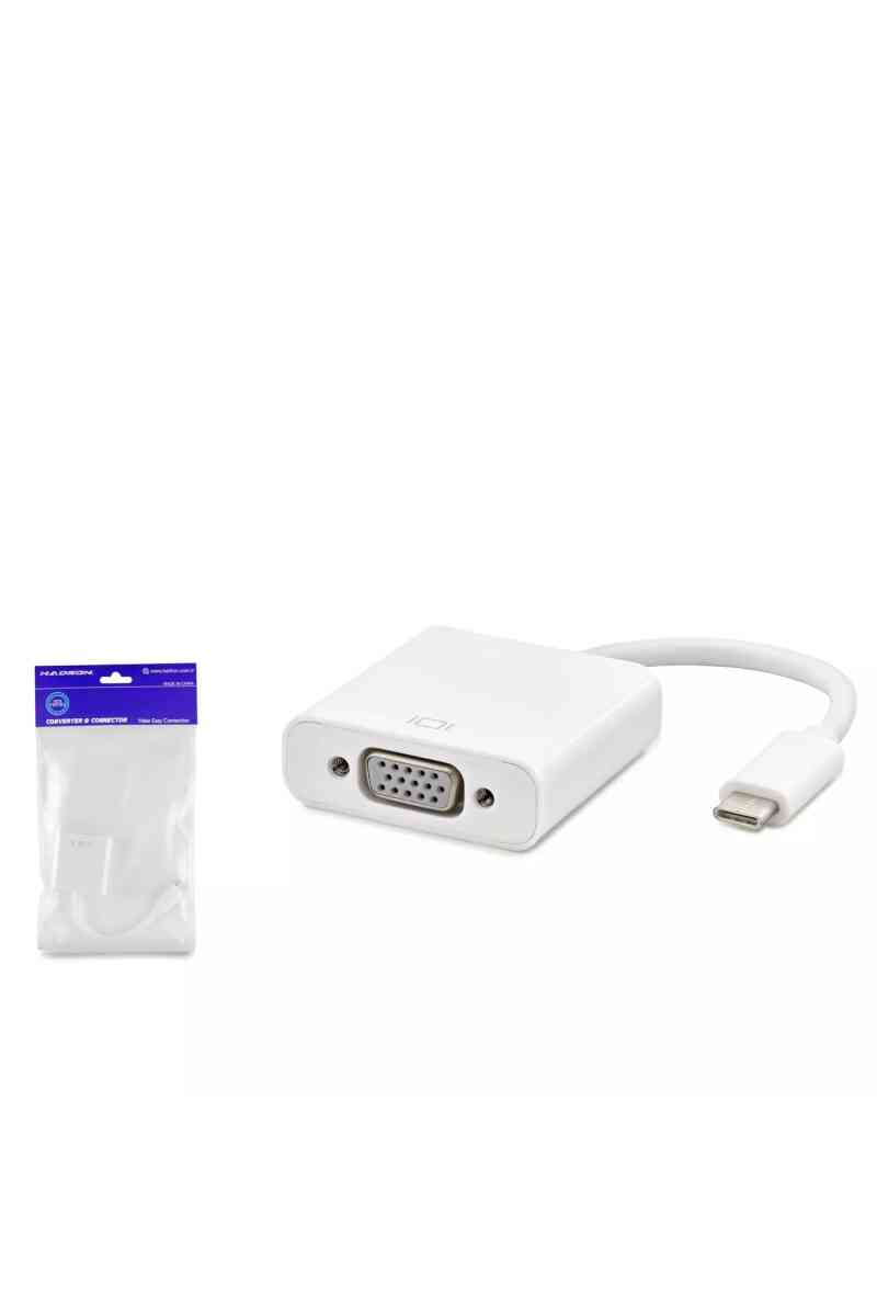 Hadron Hdx7773 Type-c To Vga(1080p) Adaptör - Görsel 1