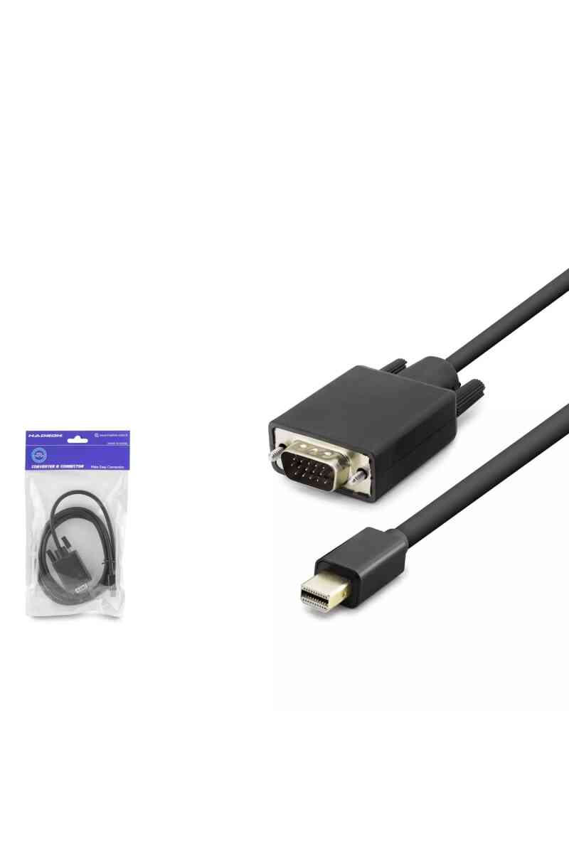 Hadron Hdx7802 Display Mi̇ni̇ To Vga Kablo 1.8mt - Görsel 1