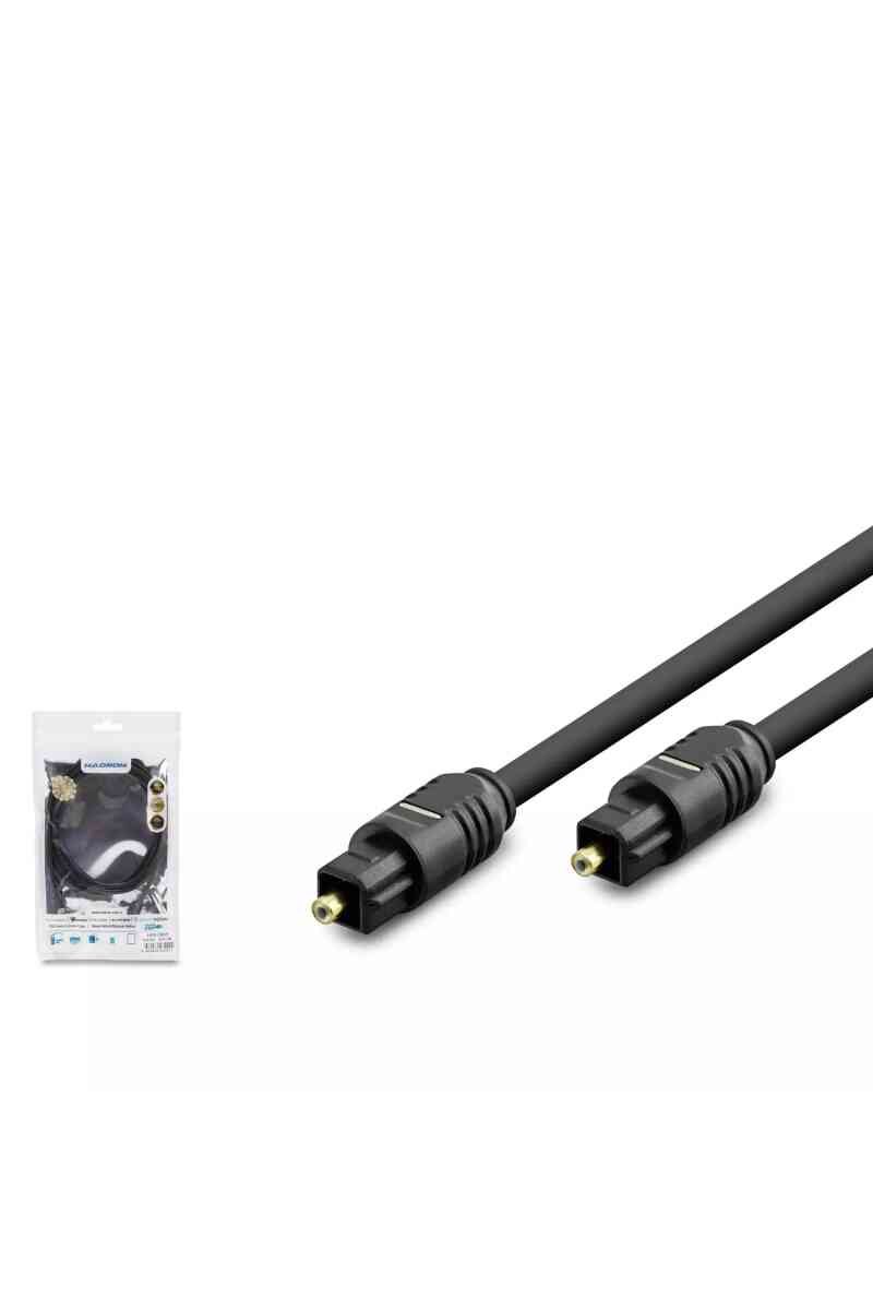 Hadron Hdx7805 Fiber Optical Kablo Pvc 1.5m Si̇yah - Görsel 1