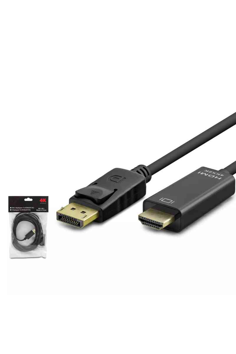 Hadron Hdx7843 Display To Hdmi Kablo 4k 30hz 5mt - Görsel 1